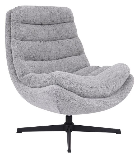 Otočné relaxační Křeslo Calvio, šedá