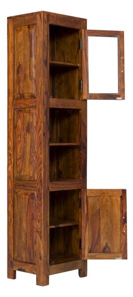 Skříňka do koupelny Suri 40x190x35 z indického masivu palisandr