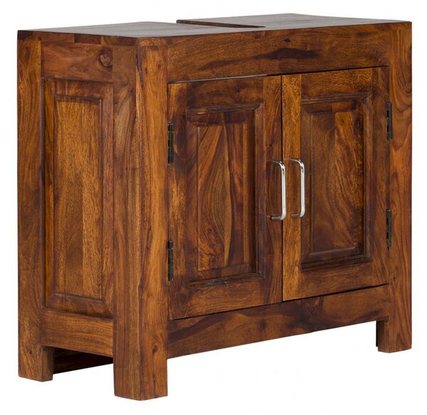 Skříňka pod umyvadlo Suri 65x60x35 z indického masivu palisandr