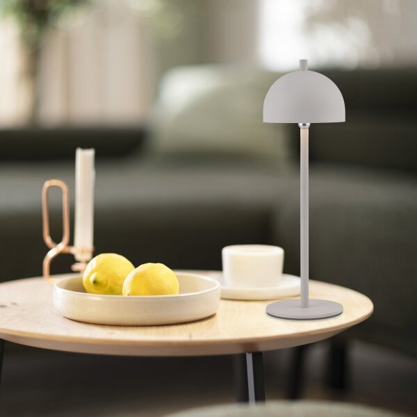 Schöner Wohnen 19244-39 - LED Stm. stolní lampa BELLIS LED/2,5W/5V IP54 šedá