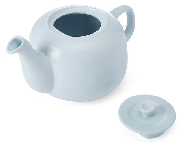 KitchenCraft Čajová konvice La Cafetière Classic keramická 1,2 l (4 šálky), pastelově modrá LCTPOT4CPSKY