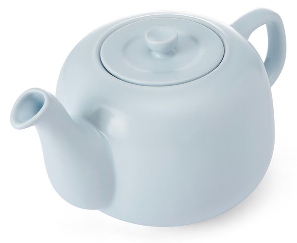 KitchenCraft Čajová konvice La Cafetière Classic keramická 1,2 l (4 šálky), pastelově modrá LCTPOT4CPSKY