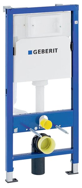 BPS-koupelny Podomítkový modul Geberit DuoFix s WC mísou NERO-WH-03 + ovládací tlačítko Delta 30 bílá