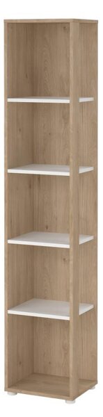 Knihovna Sigal 590 jackson hickory/bílá