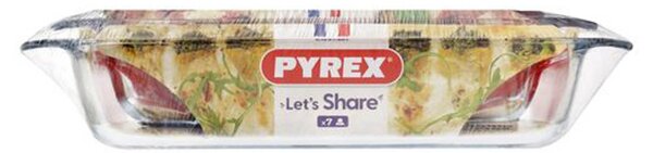 Sada skleněných pekáčů PYREX 3ks 1400ml, 3000ml a 4000ml