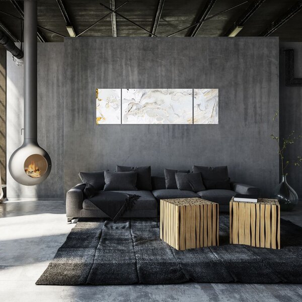 Obraz - Olejový papír s mramorovým designem (170x50 cm)