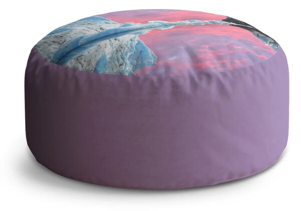 Sablio Taburet Circle Ledovec: 38x48 cm