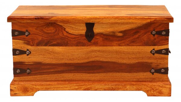 Truhlice Jali 90x45x45 z indického masivu palisandr
