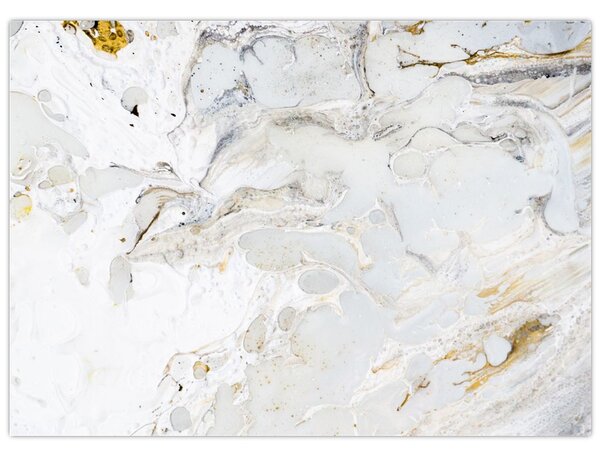 Obraz - Olejový papír s mramorovým designem (70x50 cm)