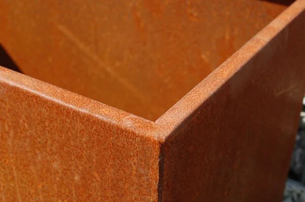 Truhlík MAXI, corten, šířka 60 cm, hnědý
