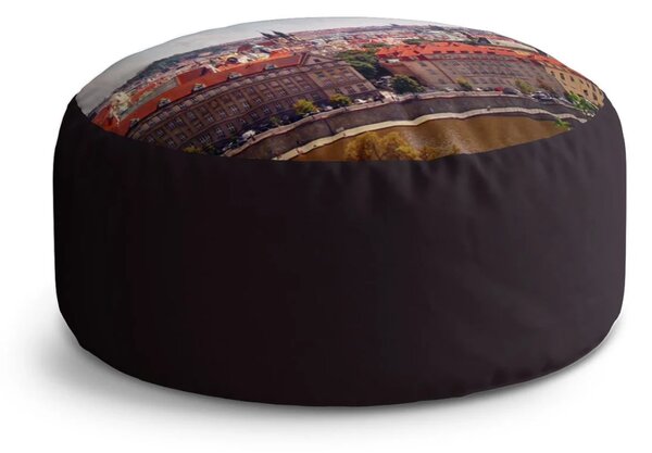 Sablio Taburet Circle Praha: 38x48 cm