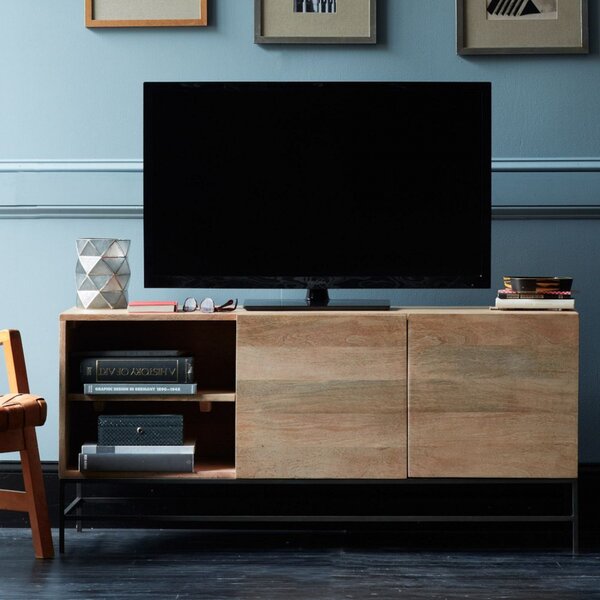 TV stolek Gita 130x60x45 z masivu mango