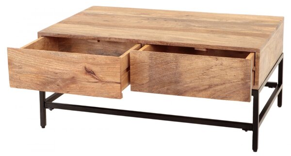 Konferenční stolek Gita 90x40x60 z masivu mango