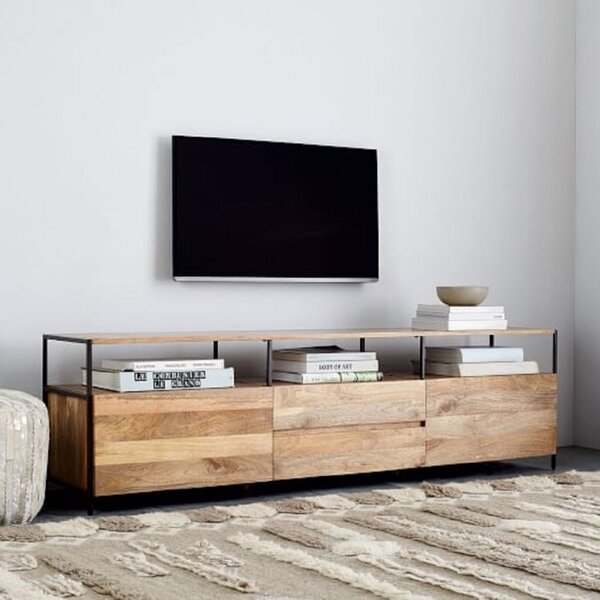 TV stolek Gita 160x60x45 z masivu mango