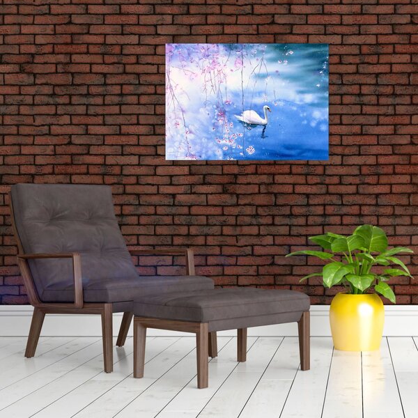 Obraz - Magické jezero (70x50 cm)