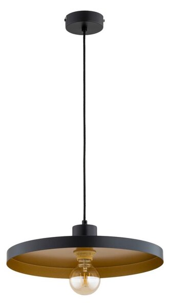 Lustr na lanku ETERI 1xE27/15W/230V černá/zlatá