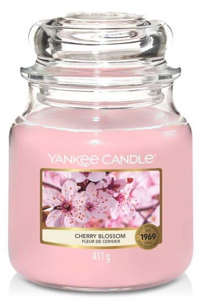 Yankee Candle - vonná svíčka Cherry Blossom (Třešňový květ) 411g