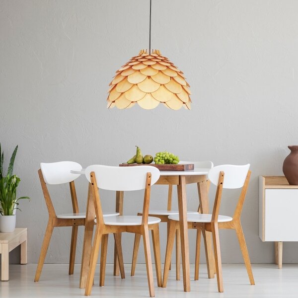 Lustr na lanku BURGO 1xE27/60W/230V pr. 35 cm