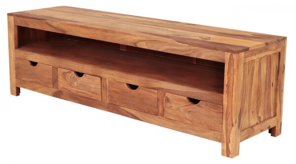 TV stolek Amba 160x50x45 z indického masivu palisandr
