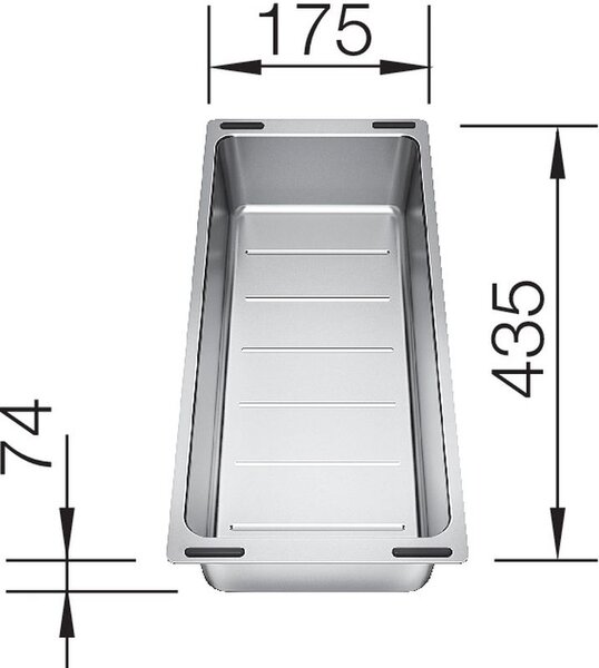 Blanco odkapávací miska 227689