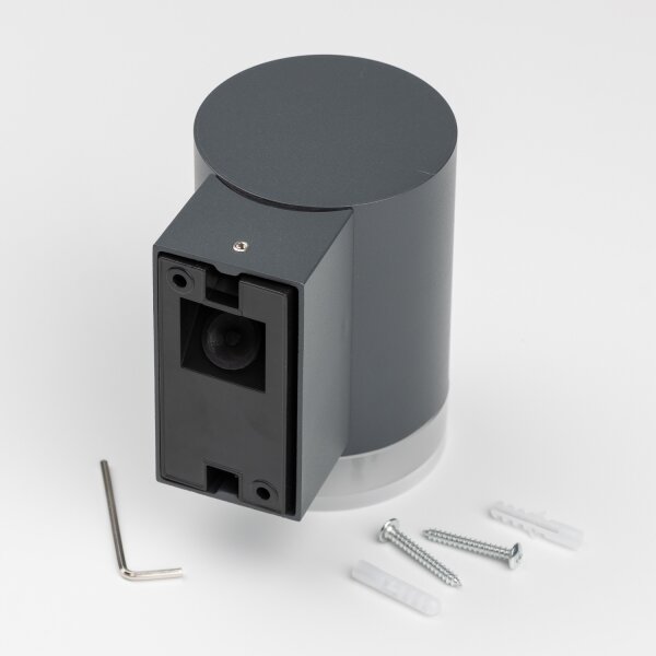 Brilagi - Venkovní nástěnné svítidlo MATERA 1xGU10/30W/230V antracit IP54