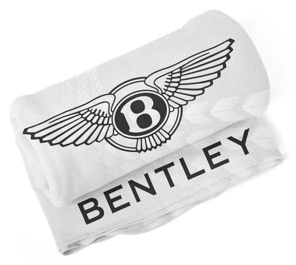Sablio Deka Bentley na bílé - 150x120 cm