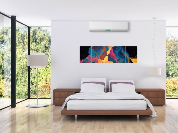 Obraz - Vesmírná láska (170x50 cm)