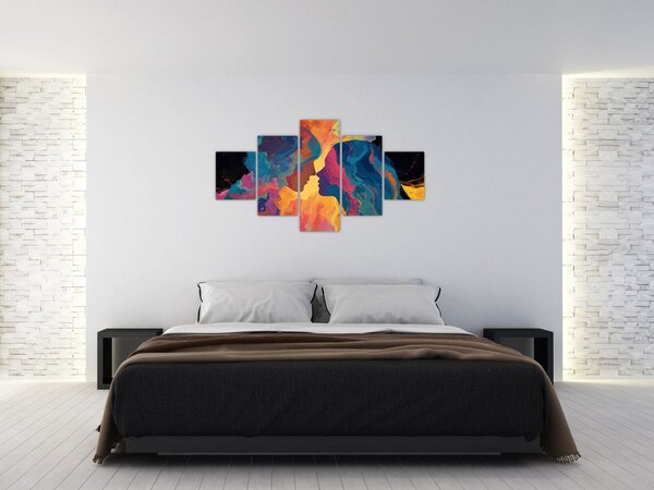 Obraz - Vesmírná láska (125x70 cm)