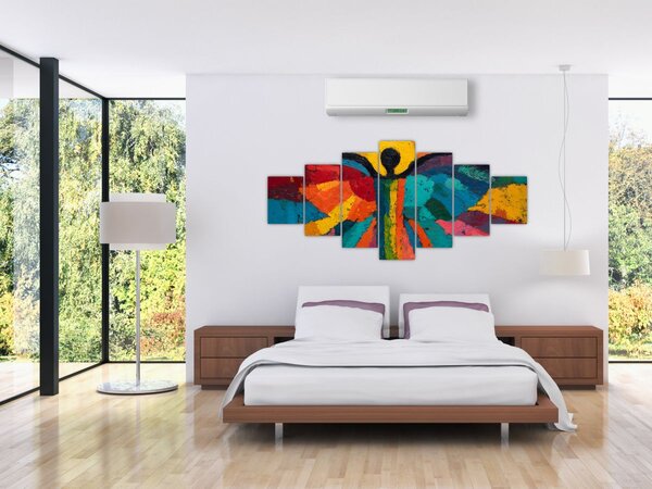 Obraz - Malovaný anděl (210x100 cm)