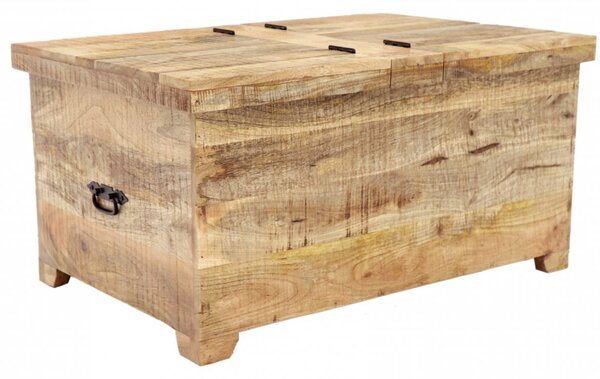 Truhlice Retro 90x45x45 z indického masivu mango