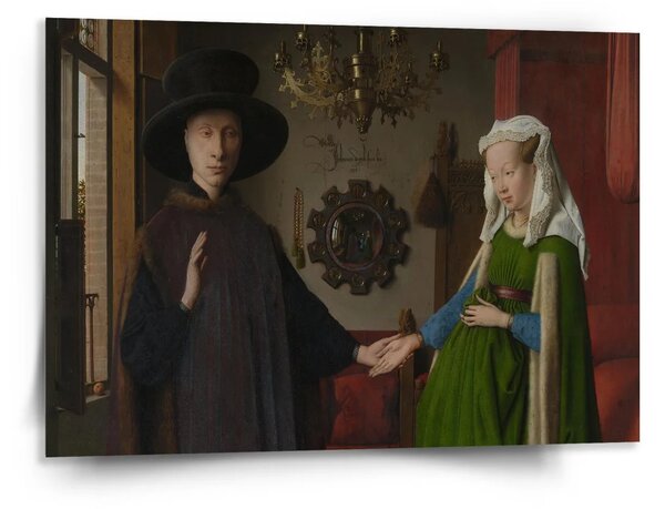 Sablio Obraz Svatba manželů - Jan van Eyck - 150x110 cm