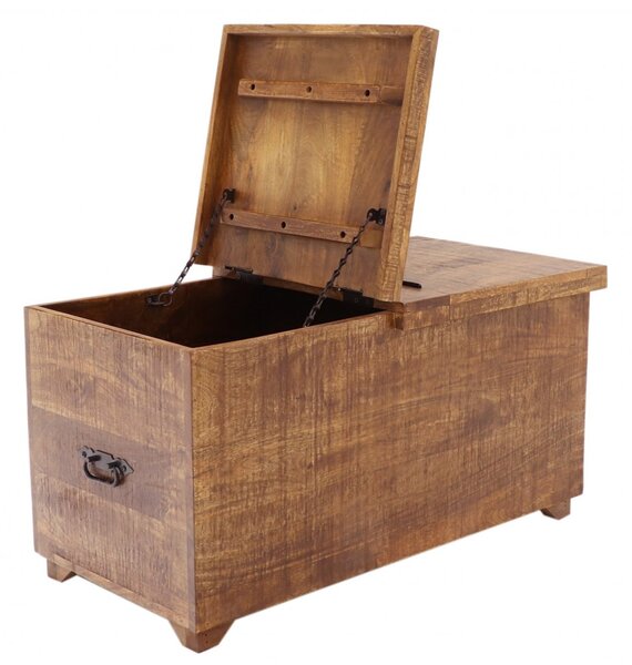 Truhlice Retro 90x45x45 z indického masivu mango