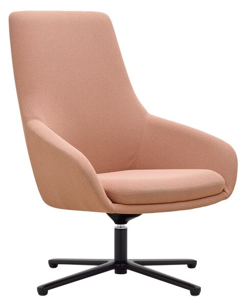 RIM - Otočné křeslo KLOE LOUNGE KL 5306.01 s vysokým opěrákem