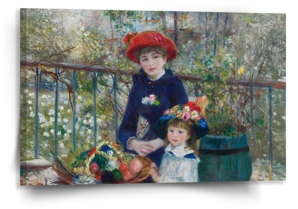 Sablio Obraz Dvě sestry (Na Terase) - Pierre-Auguste Renoir - 120x80 cm