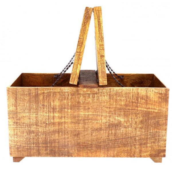 Truhlice Retro 90x45x45 z indického masivu mango