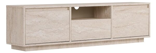 Televizní stolek KREDE 160x30 cm béžová