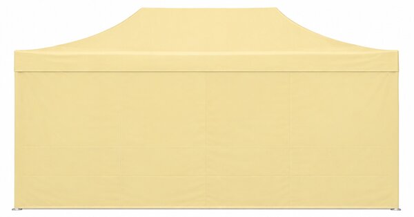 Nůžkový párty stan 3x6m OCEL Standard – 4 plné bočnice barva Zelená