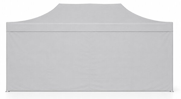 Nůžkový párty stan 3x6m OCEL Standard – 4 plné bočnice barva Zelená
