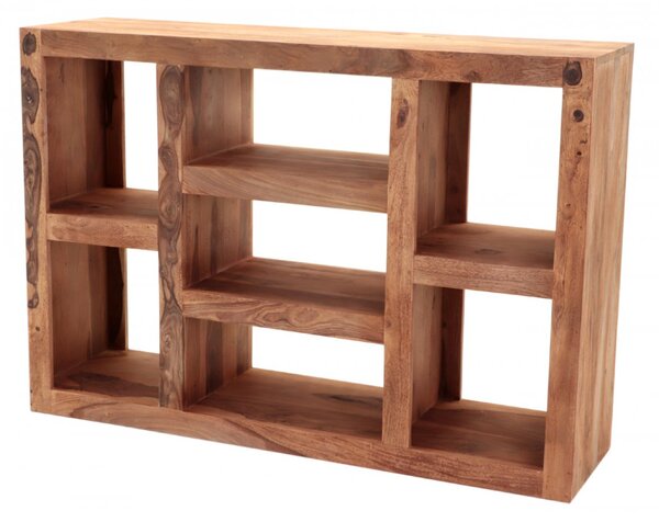 Knihovna 130x90x35 Gani z indického masivu palisandr