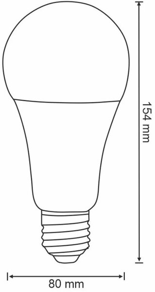 Goldlux Platinum led žárovka 1x20 W 3000 K E27 307620