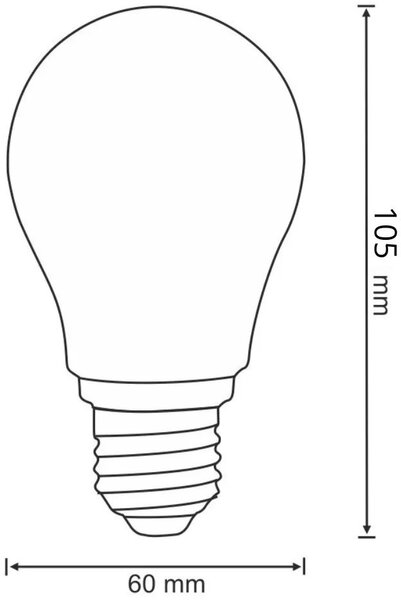 Goldlux Platinum led žárovka 1x7 W 3000 K E27 305831