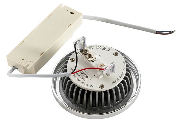 G53 Stmívatelná LED žárovka AR111 12W 600lm 2700K