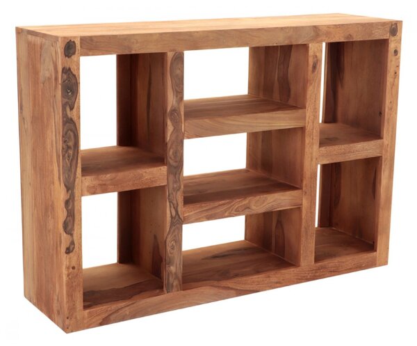 Knihovna 130x90x35 Gani z indického masivu palisandr