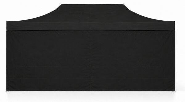 Nůžkový párty stan 3x6m ALU Premium – 4 plné bočnice barva Šedá