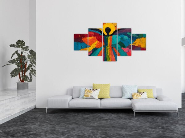 Obraz - Malovaný anděl (125x70 cm)