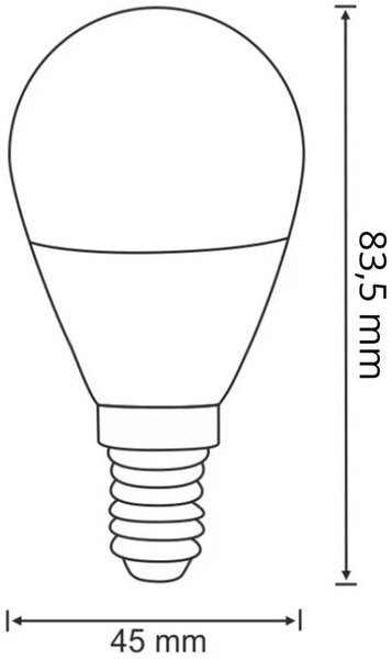 Goldlux Platinum led žárovka 1x3 W 3000 K E14 303394