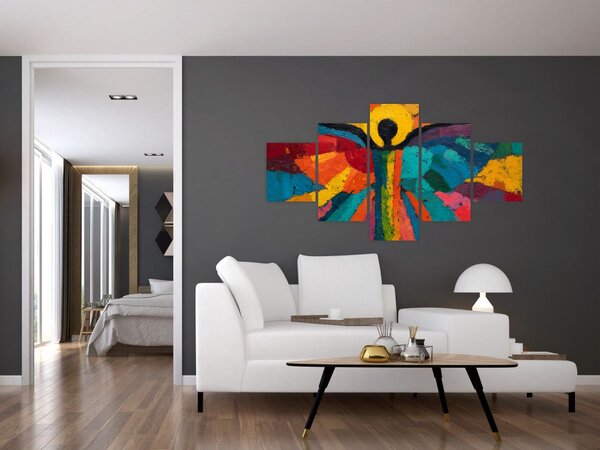 Obraz - Malovaný anděl (125x70 cm)