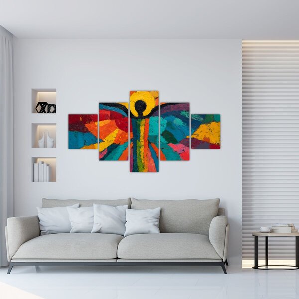 Obraz - Malovaný anděl (125x70 cm)