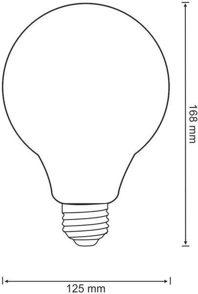 Goldlux Folk led žárovka 1x4 W 3000 K E27 311320