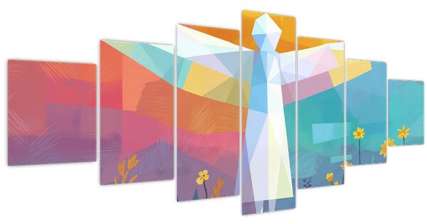 Obraz - Strážce květin (210x100 cm)